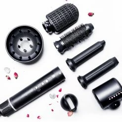 Merkloos Airwrap-Airstyler-6 In1- Multistylers- Stijlborstel- Inclusief Hitte Handschoen En Haarclips -Babyliss Shop 550x495 3