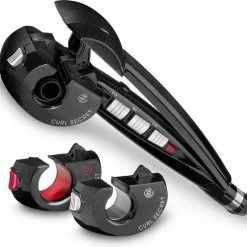 BaByliss Curl Secret 2 Automatische Krultang C1300E - 2 Opzetstukken 25 / 35mm - 3 Soorten Krullen