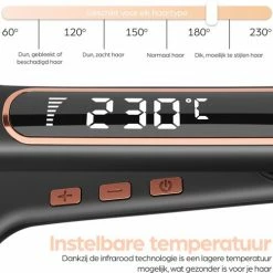 Beeperfect? Stijltang Shine & Protect - Infrarood Technologie - Voor Glad En Glanzend Stijl Haar - 60?C Tot 230?C -Babyliss Shop 550x501 10