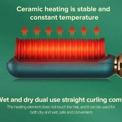 Inface 5 Standen - Warmteborstel Om Te Ontkrullen - Heat Protection Stijlkam - Straight Brush 2-in-1 Stijltang - Zwart -Babyliss Shop 550x501 12