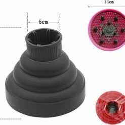 WiseGoods Premium Haardroger Accessoires - Fohn Diffuser - Fohnborstel - Fohnborstels - Haar - Haren - Krullen - Hair - 4-4.8CM