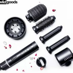 Wild Goods® 7 In 1 Airwrap Inclusief Handschoen | Nieuwste Technologie | Multistyler | Fohnborstel | Fohn Met Diffuser | Stijlborstel | Krulborstel | Krultang | Haardroger -Babyliss Shop 550x506 3