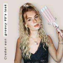 Bomb? Waver - Golvenkrultang - Wafeltang - Baby Pink 20mm -Babyliss Shop 550x507 16