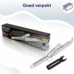 Adler Krultang - Krulborstel - Keramisch - 25W - Opzetstuk - Wit -Babyliss Shop 550x510 8