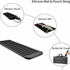 Royaume De La Beauté Hittebestendige Mat | Hittemat | Heat Protector | Pro Siliconen Sleeve | Stijltang Mat | Fohn Haardrogers Houder | Krultang Mat | Haaraccessoires | Hoes | Max 230 | Instagram | Tik Tok -Babyliss Shop 550x511 2