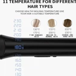 Komex KM-M6 Steamliner/Steampod/Steamjet - Stijltang Met Stoomtechnologie - Stoomstijltang - Glam Edition -Babyliss Shop 550x511 3