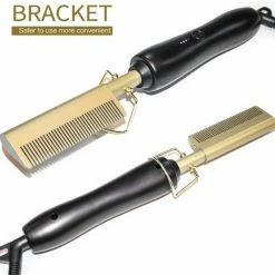 Merkloos Shasim - Stijltang- Straightening Heat Pressing Comb Brush For Woman / Man / Wig -Adjustable Temperature Professionele Elektrische Haar Kam -Babyliss Shop 550x519 8