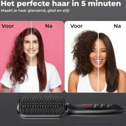 B-care Stijlborstel - Stijl Haar - 3 In 1 - Fohnborstel Roterend - Elektrische Stijlborstel - Straight Brush - Hetelucht Borstel - Warmteborstel - Haarborstel - Haarverzorging - Stijltang - Black Friday ? Sinterklaas ? Schoencadeautjes Sinterklaas -Babyliss Shop 550x522 7