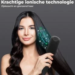 B-care Stijlborstel - Stijl Haar - 3 In 1 - Fohnborstel Roterend - Elektrische Stijlborstel - Straight Brush - Hetelucht Borstel - Warmteborstel - Haarborstel - Haarverzorging - Stijltang - Black Friday ? Sinterklaas ? Schoencadeautjes Sinterklaas -Babyliss Shop 550x522 9