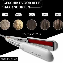 MowCare Steampod+ White Edition - Steampod - Stoom Stijltang - Infrarood - Stijltang -Babyliss Shop 550x527 13
