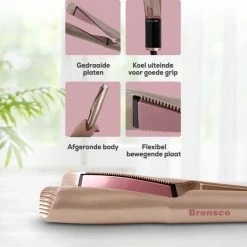 Brensco Professionele 2 In 1 Luxe Krul- En Stijltang - Twist -Babyliss Shop 550x529 20