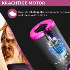 GLENNA® Automatische Krultang - Draadloos -Babyliss Shop 550x531 3