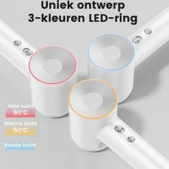 Laifen Swift - Negatieve Ionen Hoge Snelheid Snel Droog Haardroger/Föhn - Zwart/1.8m - 1600W/110.000 RPM - 3 Snelheden Uitermate Stil (59dB) - Wit -Babyliss Shop 550x532 10