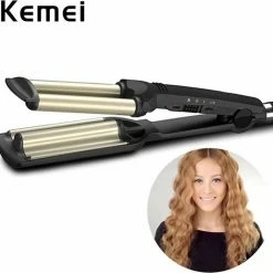 Kemei KM-2022 - Perfecte Krul Tang - Beachy Waves Style Krullen - Keramische Iron Coating -Babyliss Shop 550x532 16