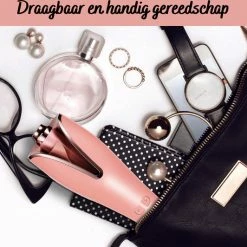 By Marnifique Automatische Krultang ? Keramische Haarkruller ? Hair Curler ? Ieder Haartype ? Curling Iron ? Magic Hair Curler ? Roterend - Roze -Babyliss Shop 550x532 9