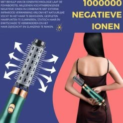 Professionele F?hnborstel Ionische Haardroger Haarf?hn - Groen - 1200W - Lang/Kort/Stijl/Krullen - RAVEG -Babyliss Shop 550x533 5