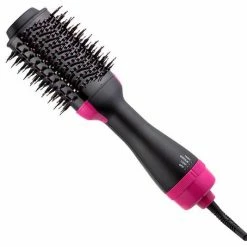 Merkloos Bella Pure - 3-in-1 Magic Brush En F?hnborstel Rond - Zwart En Roze -Babyliss Shop 550x534 10