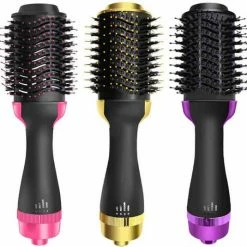 Shoppen Voor Iedereen F?hn Borstel- 240V - Roos- Paars - Goud - Haarfohn