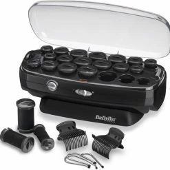 BaByliss Thermo-Ceramic Rollers Krulset RS035E - 20 Fluwelen Keramische Rollers - Temperatuur-klaar Indicatie