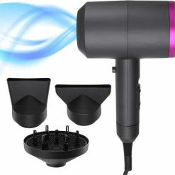 QLAY? F?hn Met Diffuser Voor Perfecte Krullen - Ionische Haardroger - Hair Dryer - Haarf?hn - Black Friday Sale
