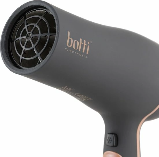 Botti Alena Smooth & Silk Ionische Fohn Met Coolshot Functie - Haardroger - Haarfohn - 3 Temperatuur Standen - Warm En Koud - Zwar 3 Botti Alena Smooth & Silk Ionische Fohn Met Coolshot Functie - Haardroger - Haarfohn - 3 Temperatuur Standen - Warm En Koud - Zwar - Afbeelding 3