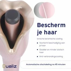 Qualiz Automatische Krultang ? Keramische Haarkruller Incl. Accessoires ? Hair Curler ? 160-220?C -Babyliss Shop 550x543 8