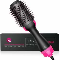 Babyliss Shop 17 Merkloos 5 In 1 Elektrische Haarborstel - Krultang - Stijltang - Föhn - Volumizer - Haardroger - Borstel - Stijl & Krullend Haar - 1000W