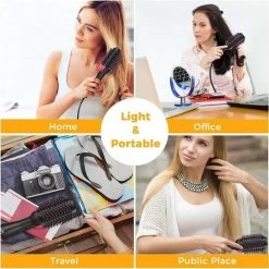 Igoods 3-in-1 F?hnborstel - Keramische Magic Brush - Lang/Kort/Stijl/Krullen - 1000W - Zwart -Babyliss Shop 550x546 12