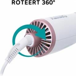 Camry Fohnborstel - Fohnborstel Roterend - 2 Opzetstukken - Temperatuurregeling - Keramisch -Babyliss Shop 550x546 14