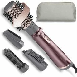BaByliss Beliss Big Hair 1000W F?hnborstel AS960E - Roterend Met 4 Opzetstukken - 2 Draairichtingen