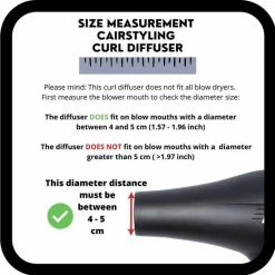CAIRSTYLING Curl Diffuser - Natuurlijke Krullen - F?hn Opzetstuk - NEW 2022 - Trending Travel Diffuser - Natuurlijke Krullen - Inclusief Velvet Bag -Babyliss Shop 550x549 35