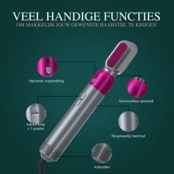 Zenits Airwrap 5 In 1 - Multistyler - Krultang & Stijltang - Fohn Borstel - Haar Wrap - Stijlborstel 10 Zenits Airwrap 5 In 1 - Multistyler - Krultang & Stijltang - Fohn Borstel - Haar Wrap - Stijlborstel -Babyliss Shop 550x549 4
