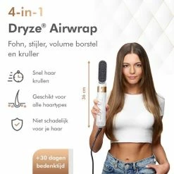Dryze Airwrap Cr?me White/gold Edition - Inclusief Leren Opbergcase - Krultang - F?hn - F?hnborstel En Stijltang In 1 -Babyliss Shop 550x550 101