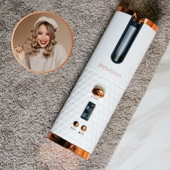 Innovision Innvision Automatische Krultang - Draadloos - Van Beachy Waves Tot Pijpekrul - Zwart -Babyliss Shop 550x550 1077