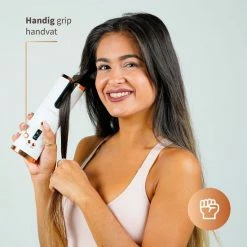 Innovision Innvision Automatische Krultang - Draadloos - Van Beachy Waves Tot Pijpekrul - Zwart -Babyliss Shop 550x550 1078