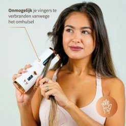 Innovision Innvision Automatische Krultang - Draadloos - Van Beachy Waves Tot Pijpekrul - Zwart -Babyliss Shop 550x550 1082