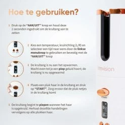 Innovision Innvision Automatische Krultang - Draadloos - Van Beachy Waves Tot Pijpekrul - Zwart -Babyliss Shop 550x550 1083