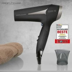 Clatronic ProfiCare HT 3046 - Professionele F?hn - Zwart/titaniumkleur ? Inklapbaar -Babyliss Shop 550x550 1155