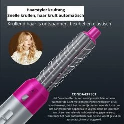 Everything You Want EYW 5 In 1 Fohnborstel ? F?hnborstel - Airwrap - Airwrap Krultang - Trendy Airstyler - 5 In 1 Multi Styler - Fohnborstel Roterend ? Fohnborstels ? 1000W - Roos -Babyliss Shop 550x550 1161
