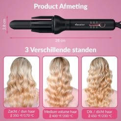 Swanliss? Beauty Curl Met Argan Olie - Automatische Krultang - Zwart -Babyliss Shop 550x550 1217
