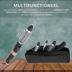 Adler Fohnborstel - 6 Borstels - Fohn - Temperatuurregeling - Ronde Borstel -Babyliss Shop 550x550 1227