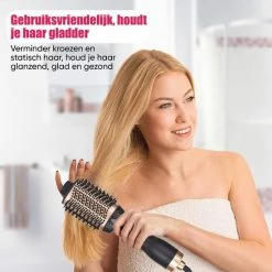 Marilo`s Marilo?s 3 In 1 F?hnborstel - Krulborstel - Stijlborstel - Goud/Zwart -Babyliss Shop 550x550 1242