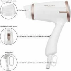 Clatronic ProfiCare PC-HT 3009 - F?hn - Inklapbaar - 1400 Watt - Wit -Babyliss Shop 550x550 1255
