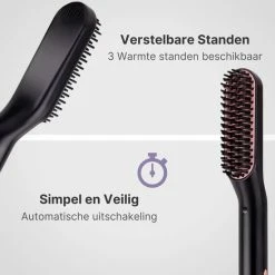 Rision Elektrische 3 In 1 Haarborstel - Baardborstel - Stijltang - Haarverzorging - Baardverzorging -Babyliss Shop 550x550 1276