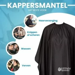 Century Goods Kapmantel Volwassenen & Kind - Kappersmantel - Kappersschort - Kapperscape & Barber Cape -Babyliss Shop 550x550 1283