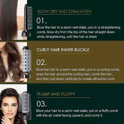 Merkloos F?hnborstel 4 In 1 ? Ronde Borstel ? Krultang ? Stijltang ? F?hn ? 3 Opzetstukken -Babyliss Shop 550x550 1286