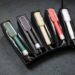 Shoppen Voor Iedereen Shoppenvooriedereen - Stijlborstel / Stijltang-Stijltang Kam - - Stijlborstel - Haarstijler - Voor Hoofdhaar - Baardhaar - Baardborstel - Styling - 2 In 1 - Mannen - Vrouwen - Zwart- Afro Haar