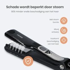 Invisio® Stoom Stijltang En Krultang - Voorkomt Uitdroging - Anti Klit Technologie -Babyliss Shop 550x550 1307