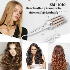 Kemei Professional Golvenkrultang ? Krultang Titanium Tourmaline ? Pearl Pro Curl 22 Mm -Babyliss Shop 550x550 1323