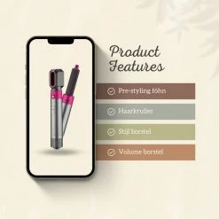 BeautyVentura? Beauty Ventura? - Air Pro - 5 In 1 Multi Styler F?hn - F?hnborstel - Airstyler - Hairwrap - Zwart -Babyliss Shop 550x550 1347